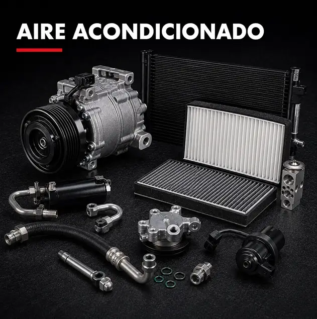Repuestos de Aire Acondicionado para vehículos europeos