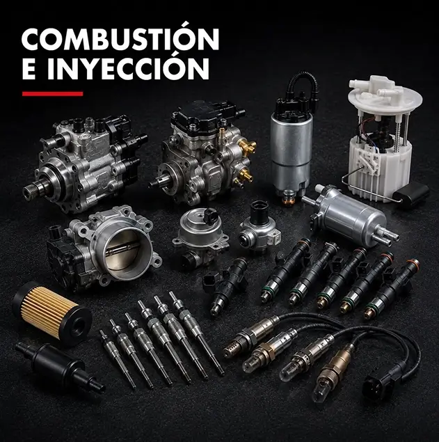 Repuestos de Combustión e Inyección para vehículos europeos