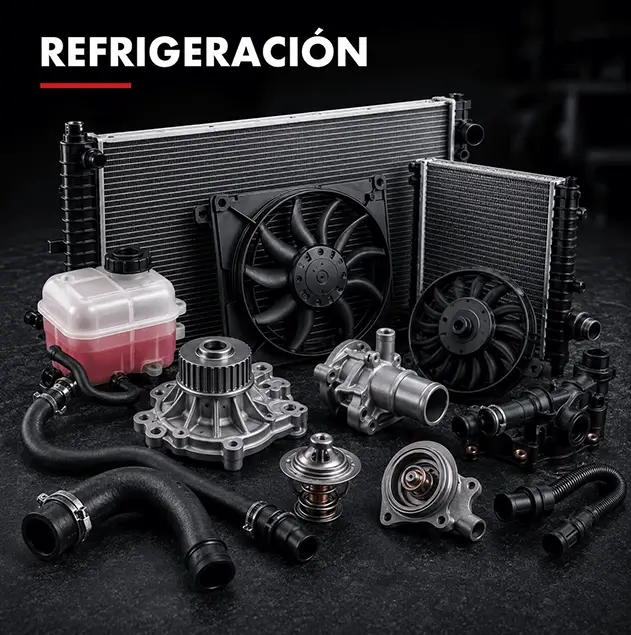 Repuestos de Refrigeración para vehículos europeos