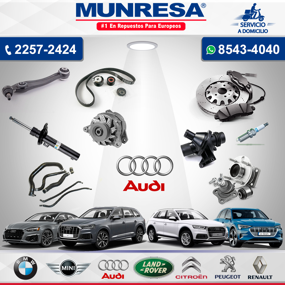 REPUESTOS PARA SU AUDI EN MUNRESA